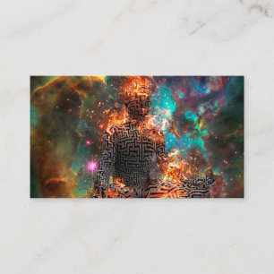 Space Meditation Business Card