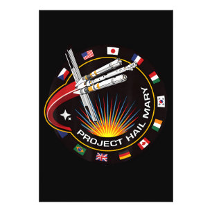 Space Mission Patch Photo Print