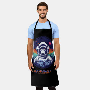 Space Monkey Astronaut Apron