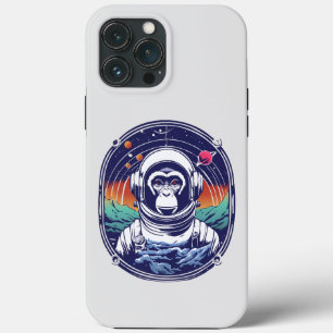 Space Monkey Astronaut iPhone 13 Pro Max Case