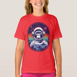 Space Monkey Astronaut T-Shirt