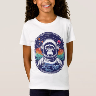 Space Monkey Astronaut T-Shirt