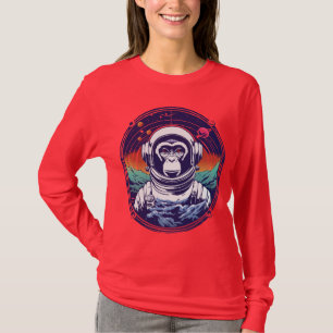 Space Monkey Astronaut T-Shirt