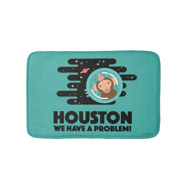 Space Monkey Bath Mat (Front)