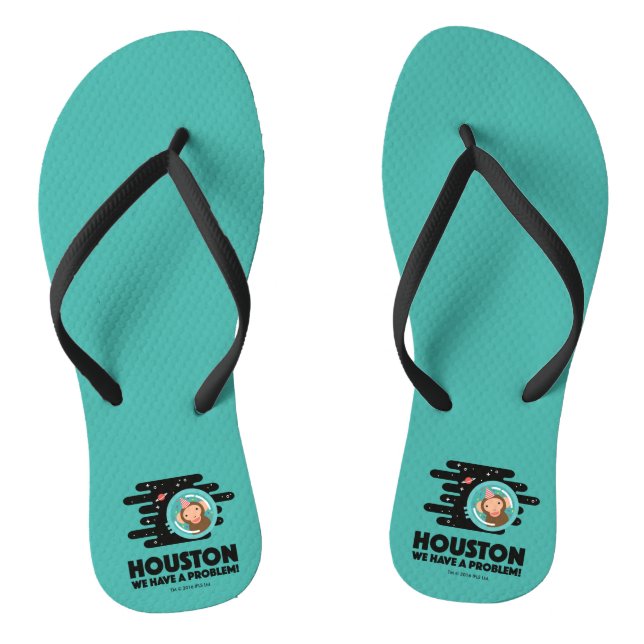 Space Monkey Flip Flops (Footbed)