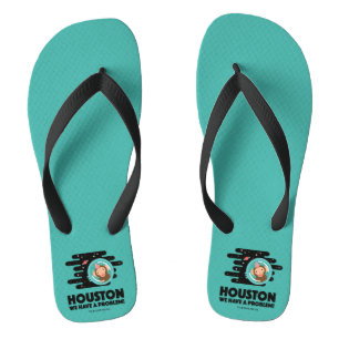 Space Monkey Flip Flops