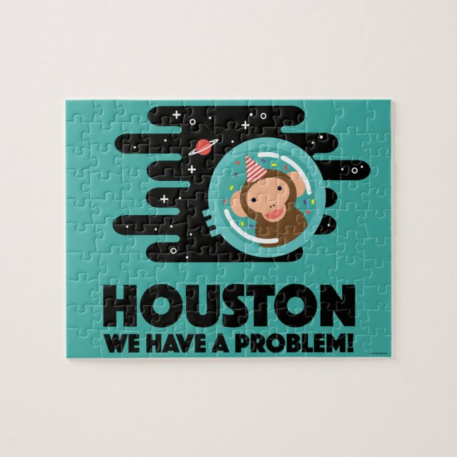 Space Monkey Jigsaw Puzzle (Horizontal)