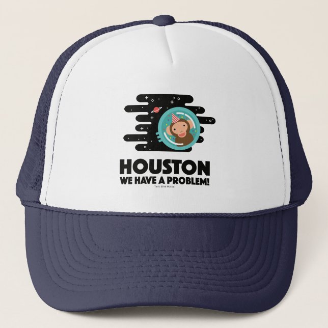Space Monkey Trucker Hat (Front)