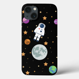 Space moon iPhone / iPad case