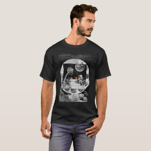 Space Moon Planet, Basketball Spaceman Sports, T-Shirt