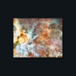 Space Nebula Canvas Print<br><div class="desc">A beautiful stretched canvas piece depicting a majestic nebula in outer space.</div>