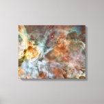 Space Nebula Canvas Print<br><div class="desc">A beautiful stretched canvas piece depicting a majestic nebula in outer space.</div>