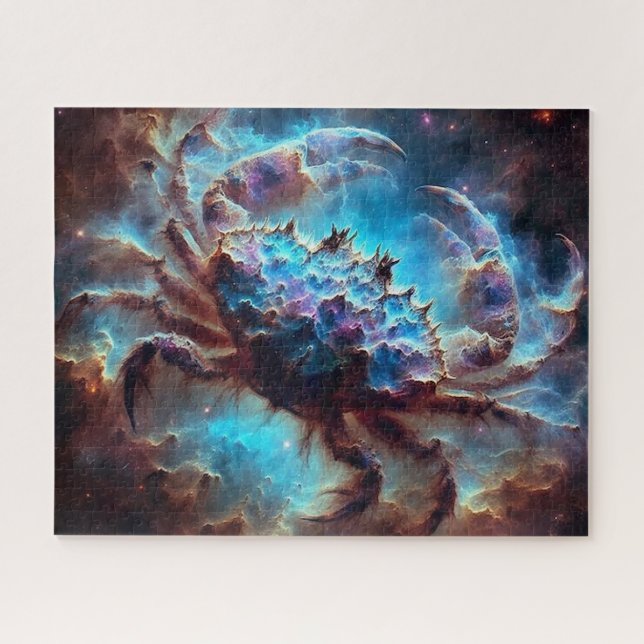 Space Nebula Crab Jigsaw Puzzle (Horizontal)