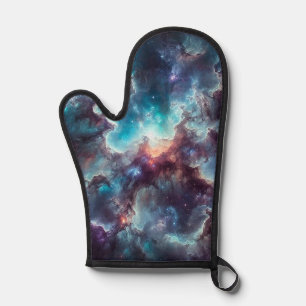 Space Nebula Oven Mitt