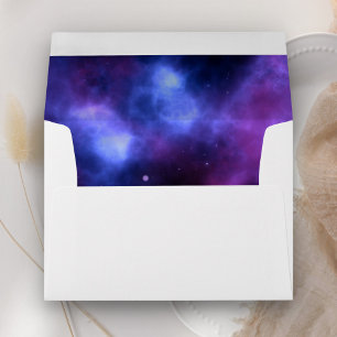 Space Nebula Purple Galaxy Envelope