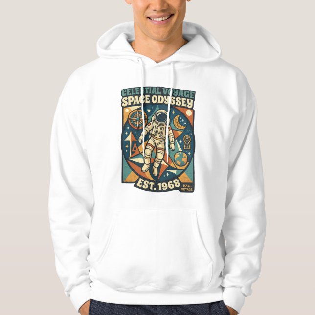 Space Odyssey – Cosmic Adventure for Space Lovers Hoodie (Front)