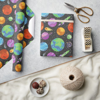 Space Odyssey Wrapping Paper