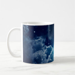 Space of night sky with cloud and starssky,night,b coffee mug