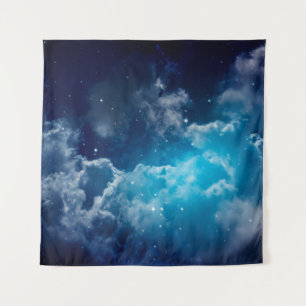 Space of night sky with cloud and starssky,night,b tapestry