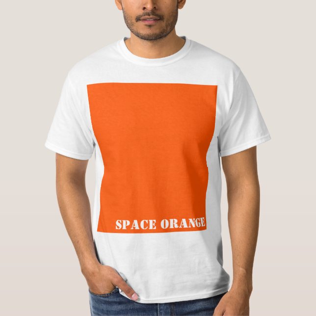 Space orange T-Shirt (Front)
