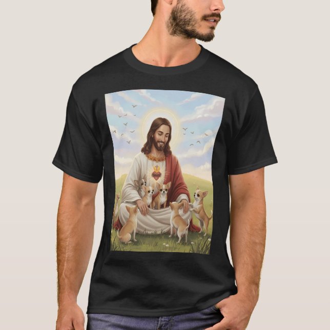 Space Otter Astronaut with Rocket T-Shirt (Front)