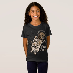 Space otter shirt for cute otter ferret lovers