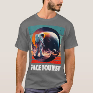 Space ourist Outer Space Outer Space Astronaut ank T-Shirt
