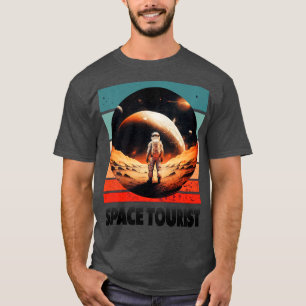 Space ourist Outer Space Outer Space Astronaut Lon T-Shirt