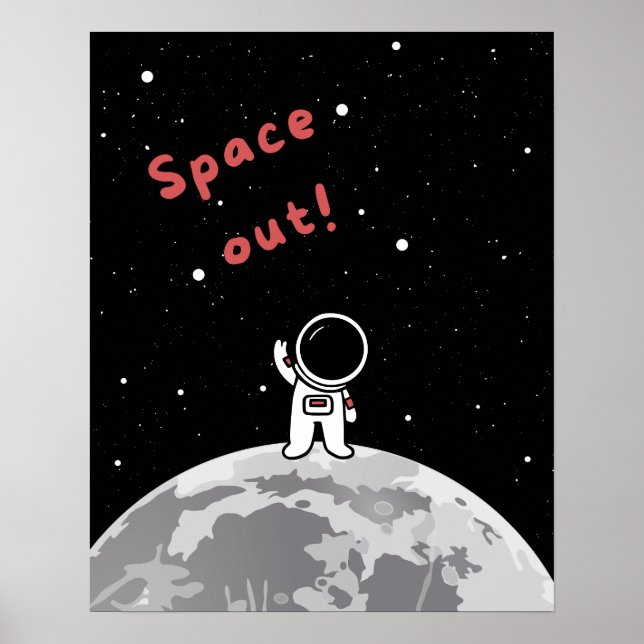 Space out wall art (Front)