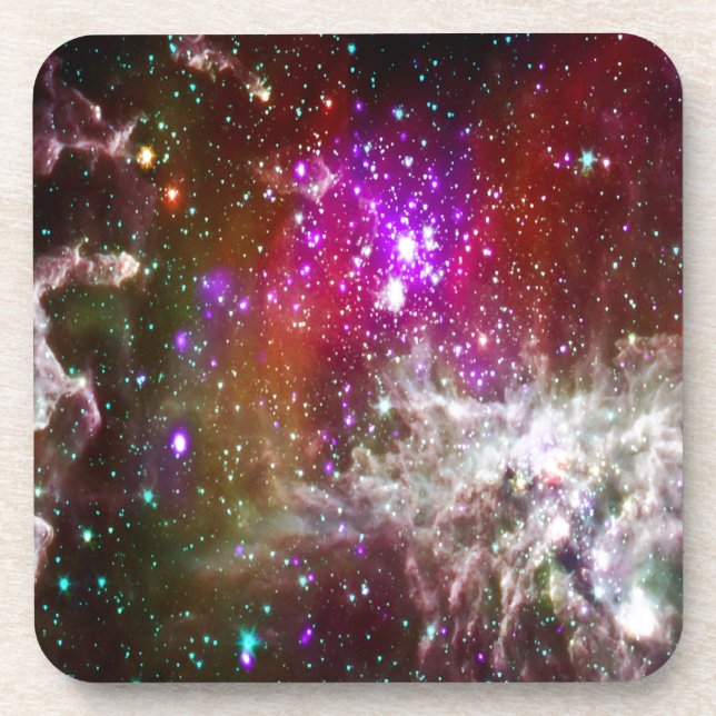 Space - Pacman Nebula Coaster (Front)