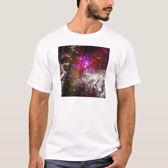 Space - Pacman Nebula T-Shirt (Front)