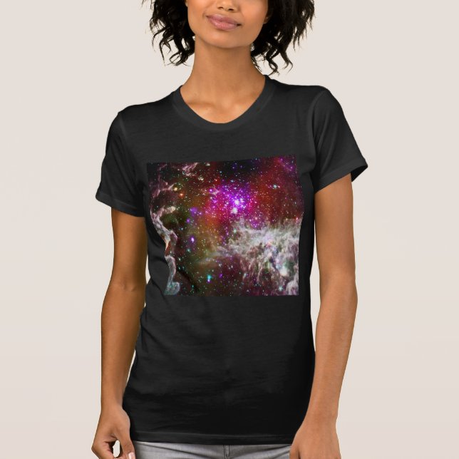 Space - Pacman Nebula T-Shirt (Front)