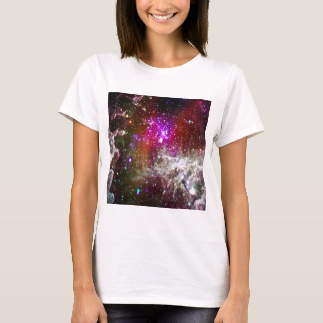 Space - Pacman Nebula T-Shirt (Front)