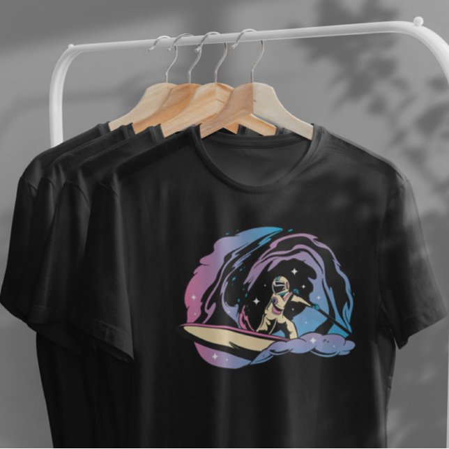 Space Paddleboarding   T-Shirt (Creator Uploaded)