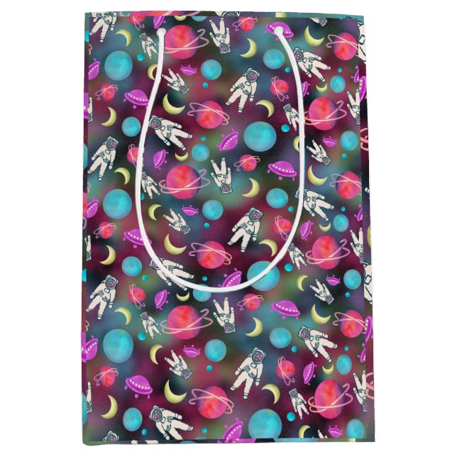 Space Palette Medium Gift Bag (Front)