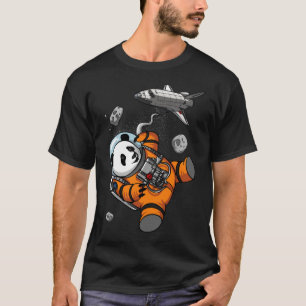 Space Panda Bear Astronaut Galaxy Cosmic Animal T-Shirt