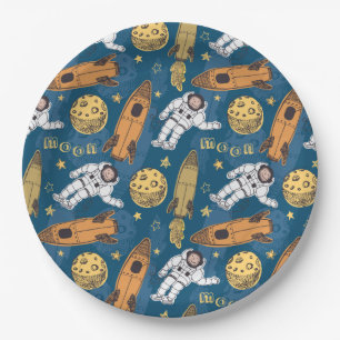 Space Paper Plate