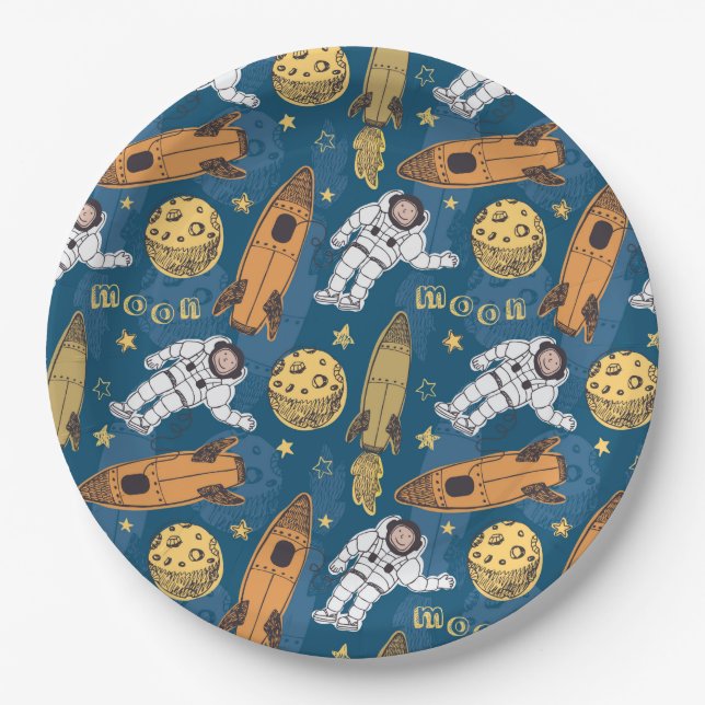 Space Paper Plate (Front)