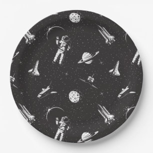 Space Paper Plate