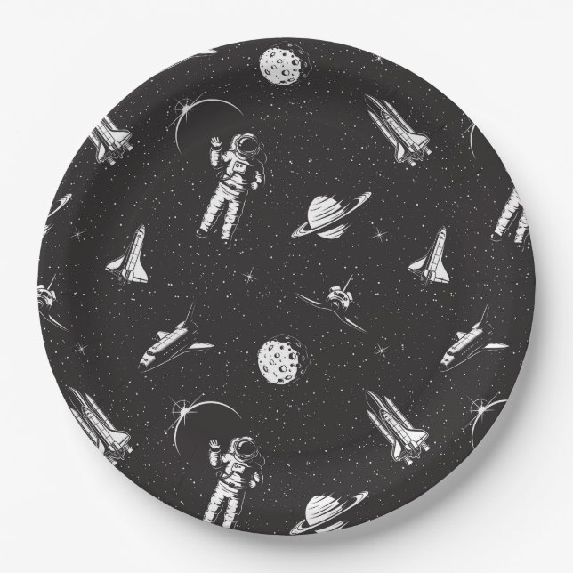 Space Paper Plate (Front)