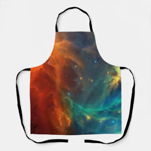 Space pattern apron