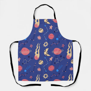 Space pattern apron