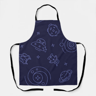 Space pattern apron