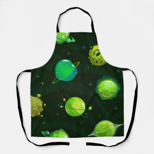 Space pattern apron