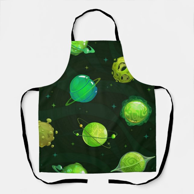 Space pattern apron (Front)