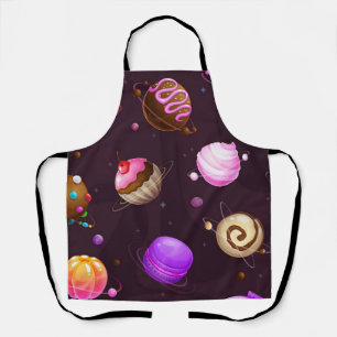 Space pattern apron