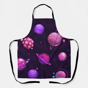 Space pattern apron