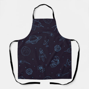 Space pattern apron