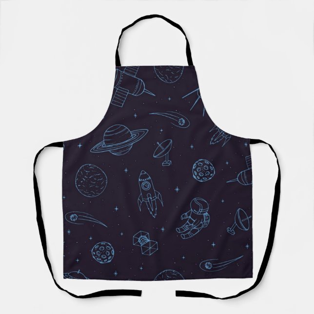 Space pattern apron (Front)
