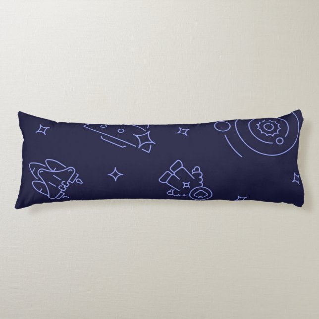 Space pattern body cushion (Front)